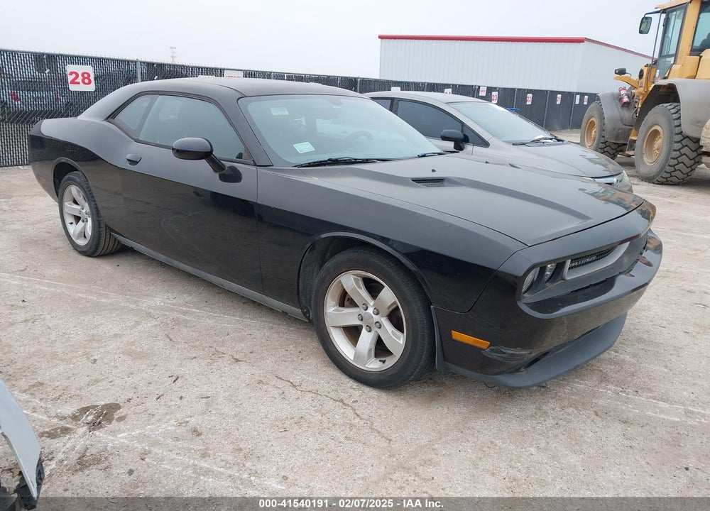 2012 DODGE CHALLENGER SXT VIN: 2C3CDYAG6CH206567