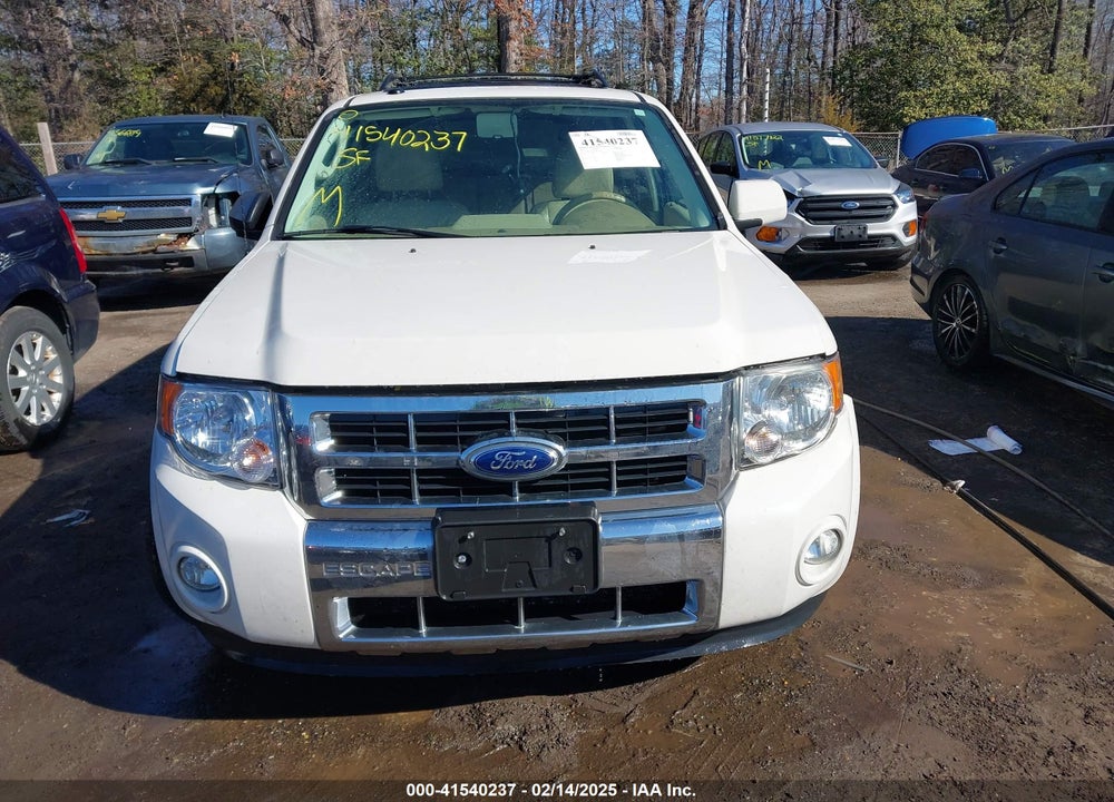 2012 FORD ESCAPE LIMITED VIN: 1FMCU0E77CKC14236
