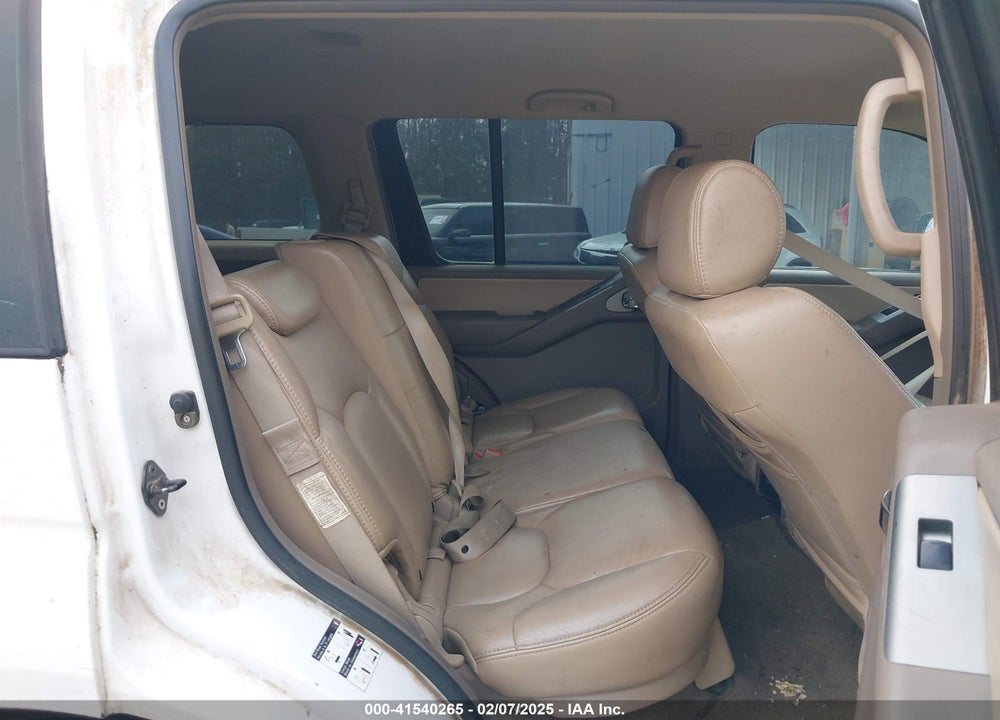 2008 NISSAN PATHFINDER S VIN: 5N1AR18U48C651970