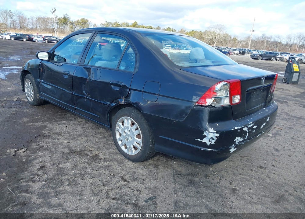 2005 HONDA CIVIC LX VIN: 2HGES16565H607971