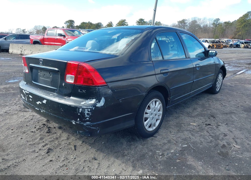 2005 HONDA CIVIC LX VIN: 2HGES16565H607971