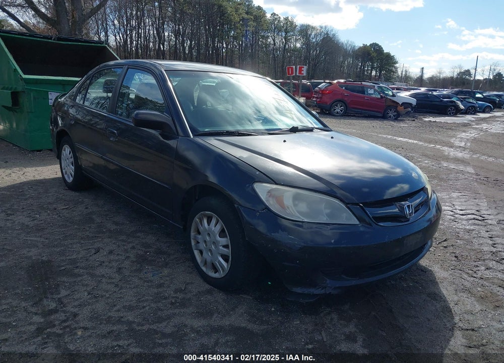2005 HONDA CIVIC LX VIN: 2HGES16565H607971