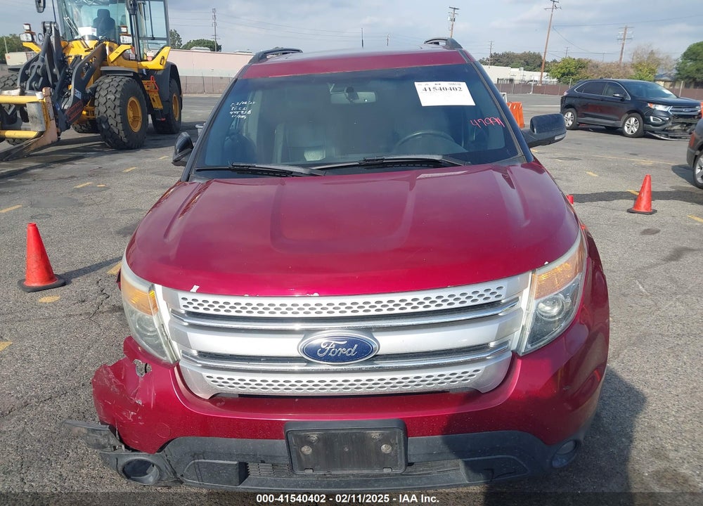 2013 FORD EXPLORER VIN: 1FM5K7D84DGB72100