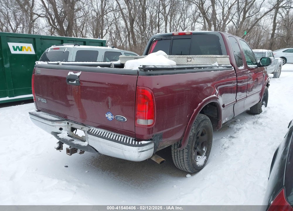 1998 FORD F-150 LARIAT/STANDARD/XL/XLT VIN: 1FTZX18W1WKB16225
