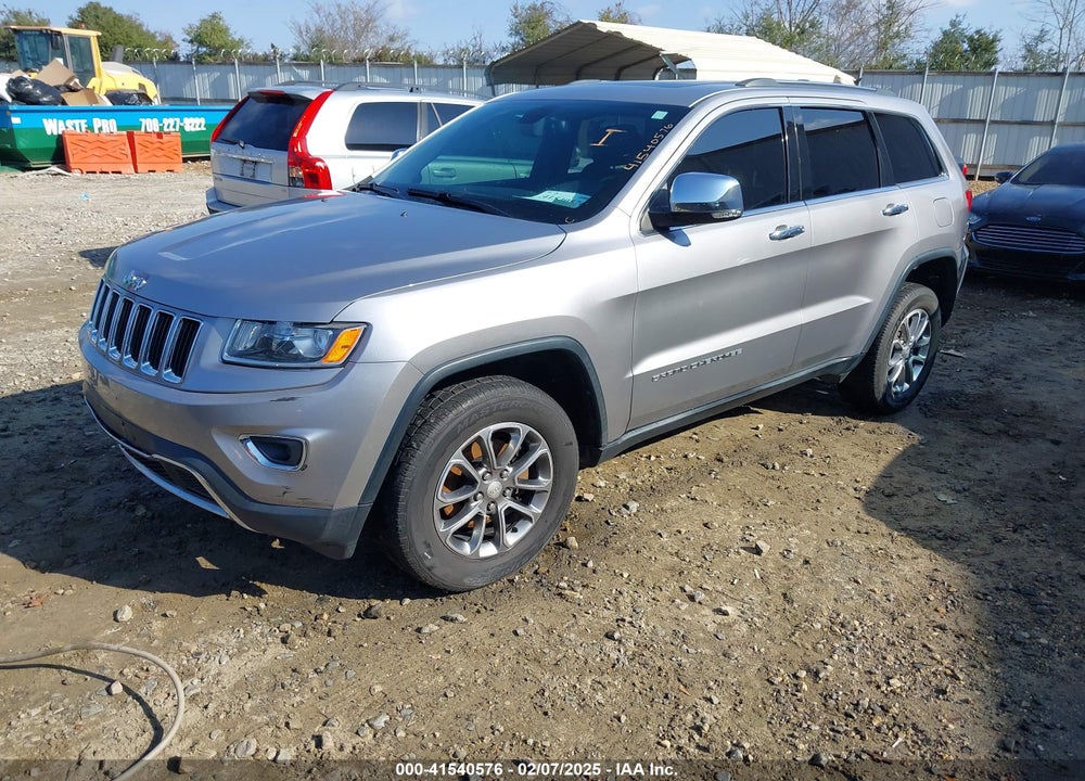 2014 JEEP GRAND CHEROKEE LIMITED VIN: 1C4RJFBG8EC400217