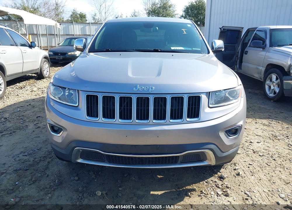 2014 JEEP GRAND CHEROKEE LIMITED VIN: 1C4RJFBG8EC400217