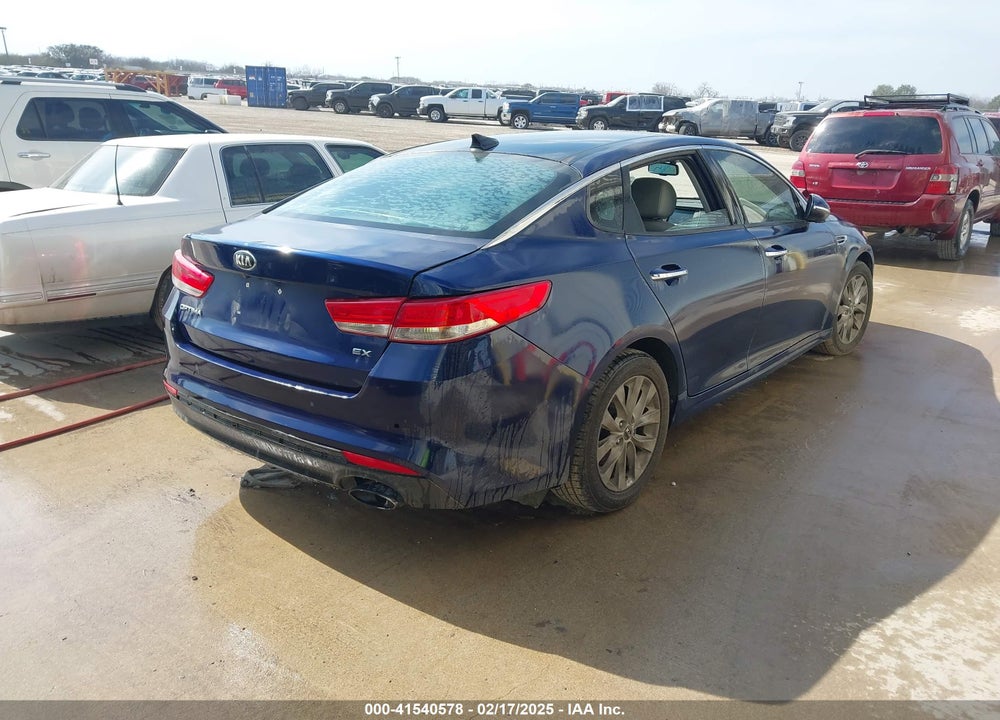 2016 KIA OPTIMA VIN: 5XXGU4L35GG064186