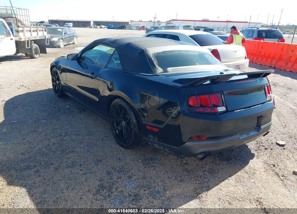 2011 FORD MUSTANG V6 PREMIUM VIN: 1ZVBP8EM3B5146247