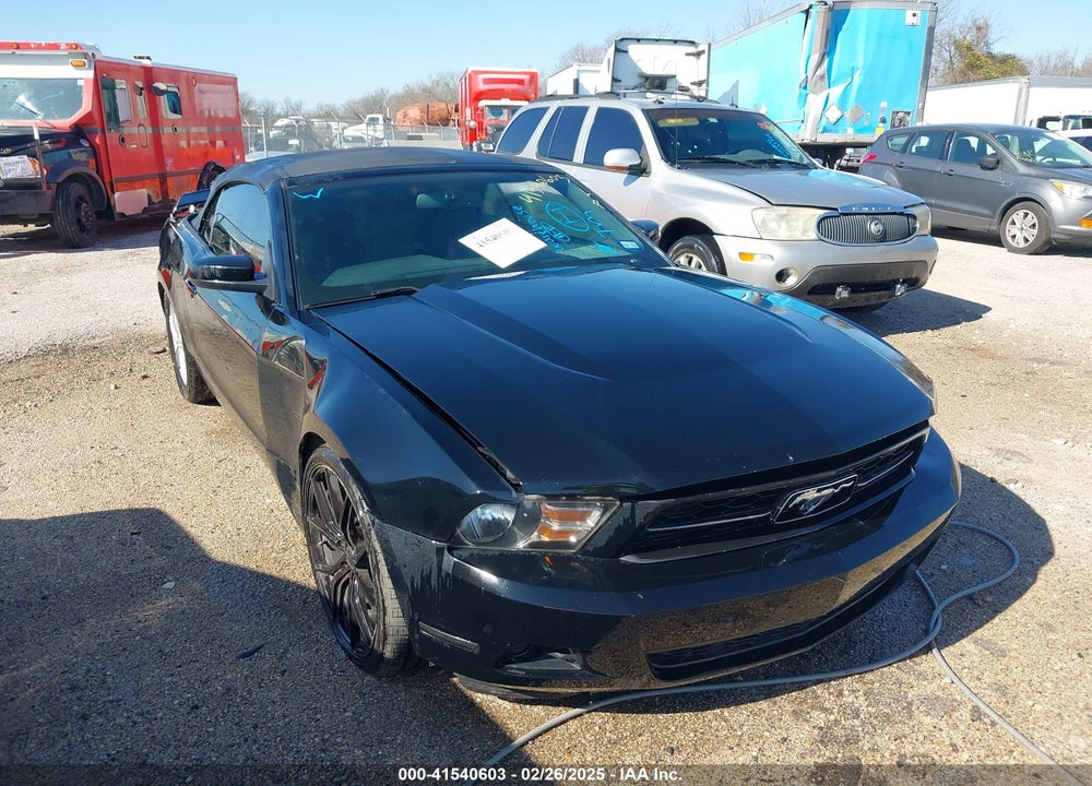 2011 FORD MUSTANG V6 PREMIUM VIN: 1ZVBP8EM3B5146247