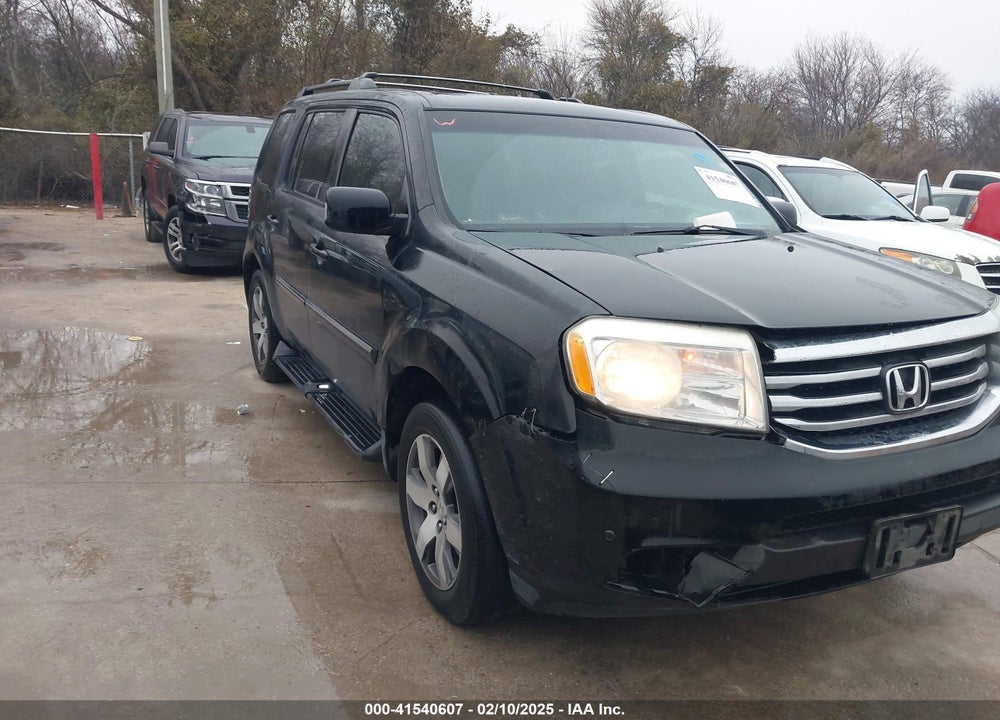 2012 HONDA PILOT TOURING VIN: 5FNYF4H94CB076449