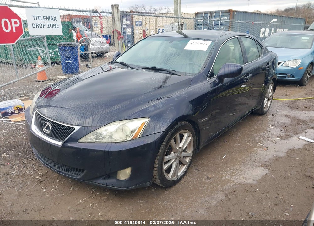 2007 LEXUS IS 250 VIN: JTHBK262575043252