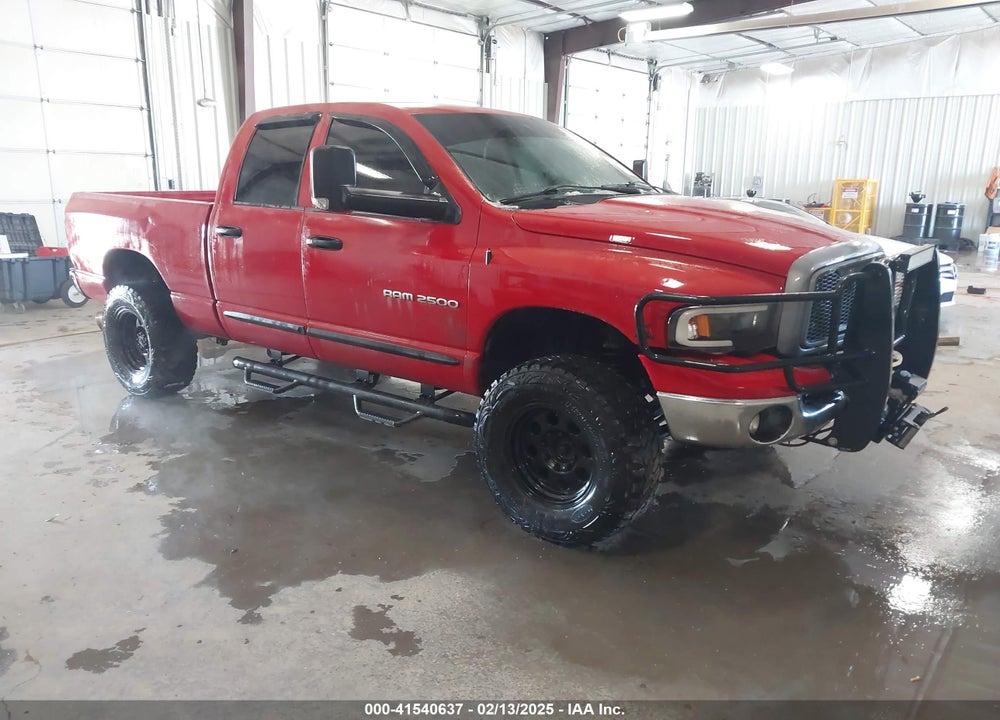 2004 DODGE RAM 2500 SLT/LARAMIE VIN: 3D7KU28C84G220713