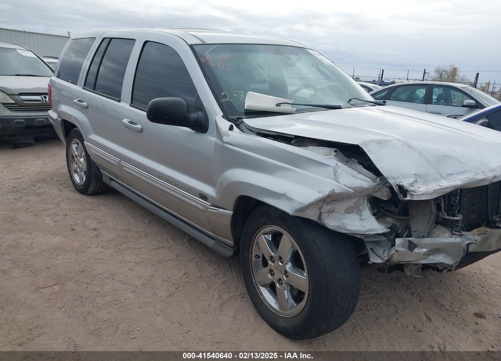 2004 JEEP GRAND CHEROKEE OVERLAND VIN: 1J8GX68J44C246301