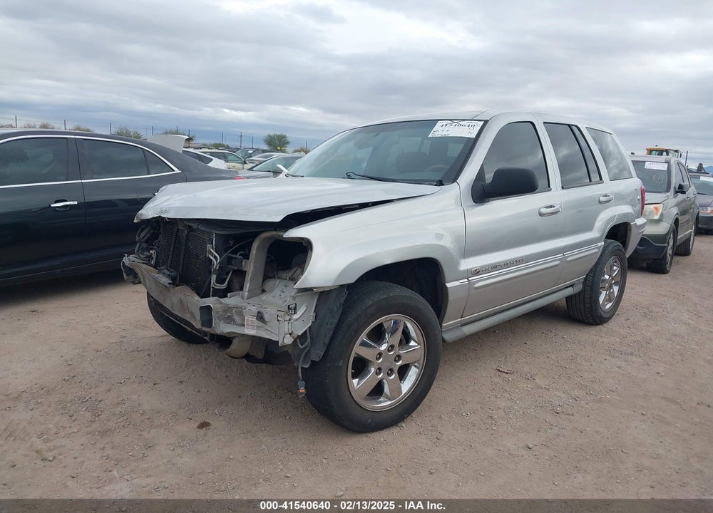 2004 JEEP GRAND CHEROKEE OVERLAND VIN: 1J8GX68J44C246301