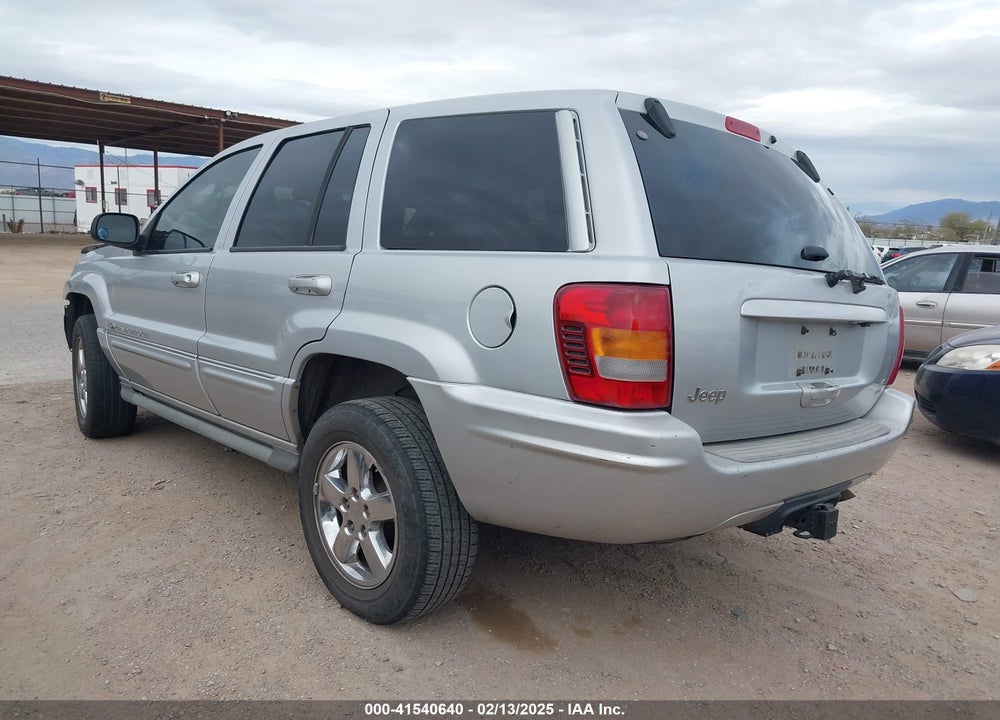 2004 JEEP GRAND CHEROKEE OVERLAND VIN: 1J8GX68J44C246301