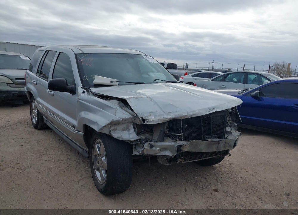 2004 JEEP GRAND CHEROKEE OVERLAND VIN: 1J8GX68J44C246301