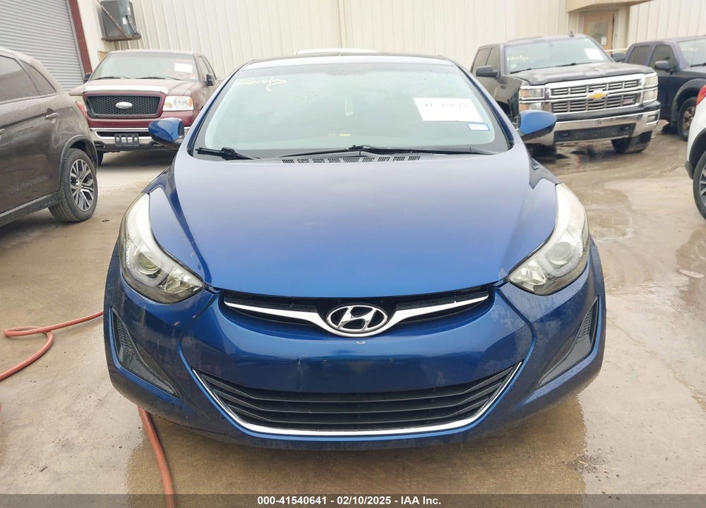 2016 HYUNDAI ELANTRA SE VIN: 5NPDH4AE9GH743880