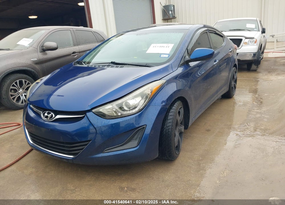 2016 HYUNDAI ELANTRA SE VIN: 5NPDH4AE9GH743880