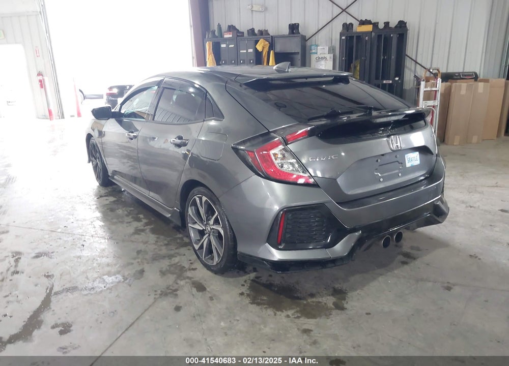 2018 HONDA CIVIC HATCHBACK VIN: SHHFK7H46JU414020