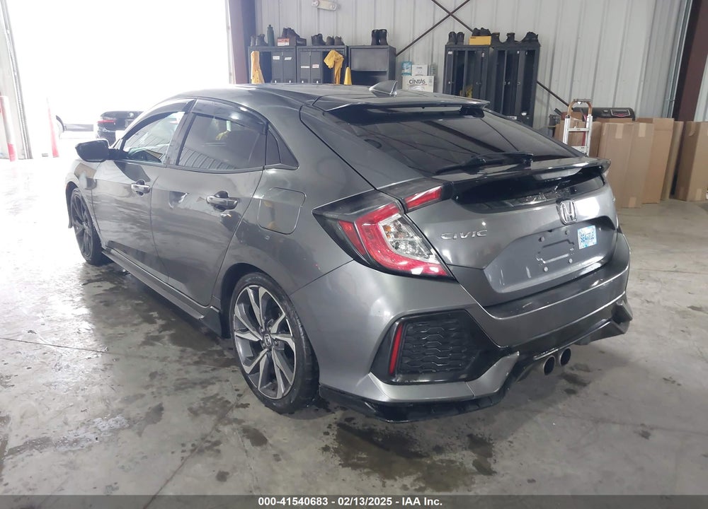 2018 HONDA CIVIC HATCHBACK VIN: SHHFK7H46JU414020