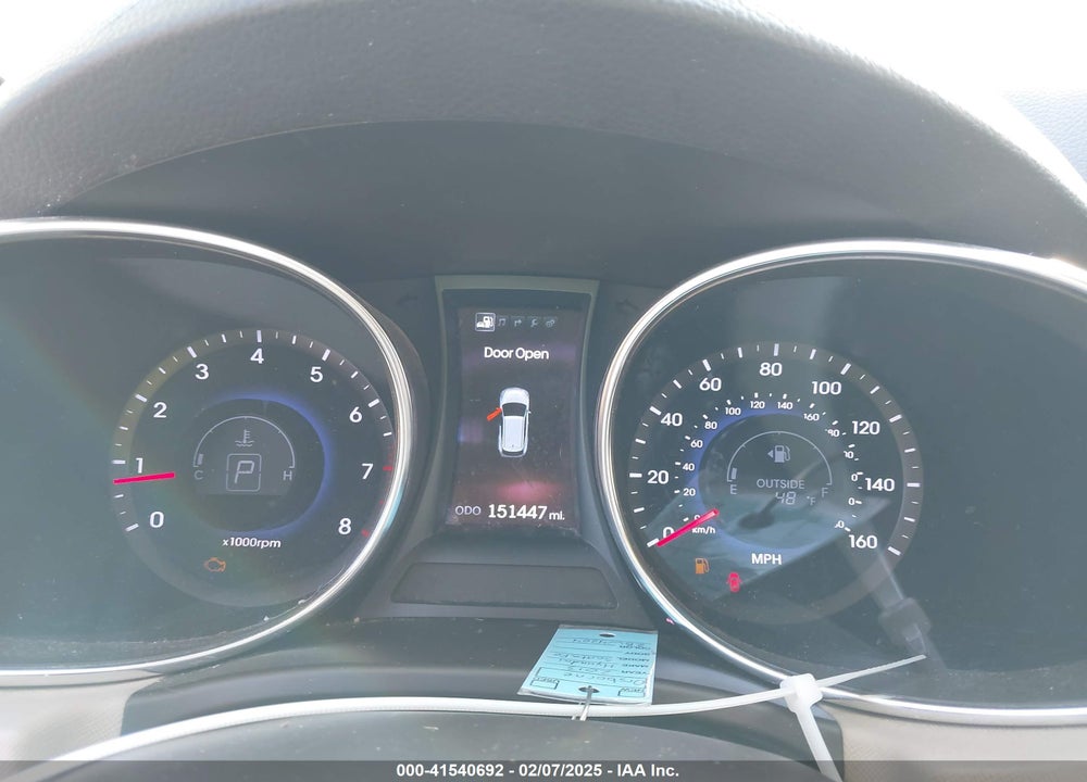 2013 HYUNDAI SANTA FE SPORT VIN: 5XYZUDLB5DG029476