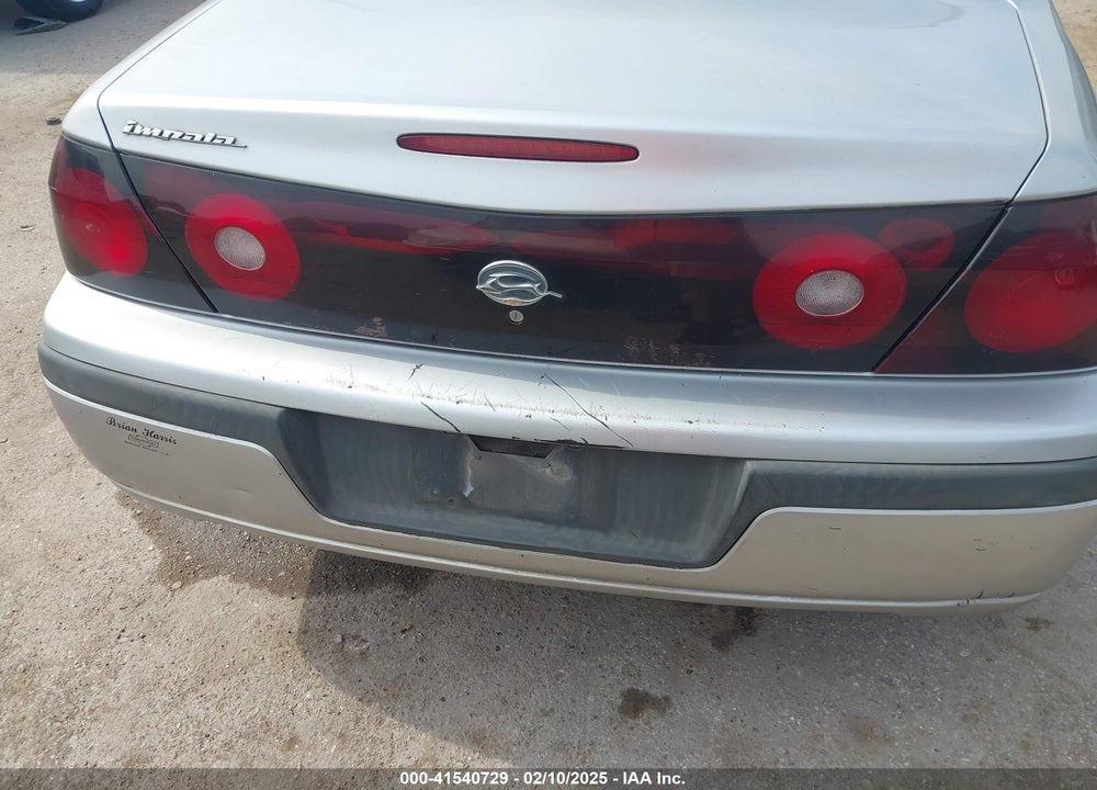 2005 CHEVROLET IMPALA VIN: 2G1WF52E359193748