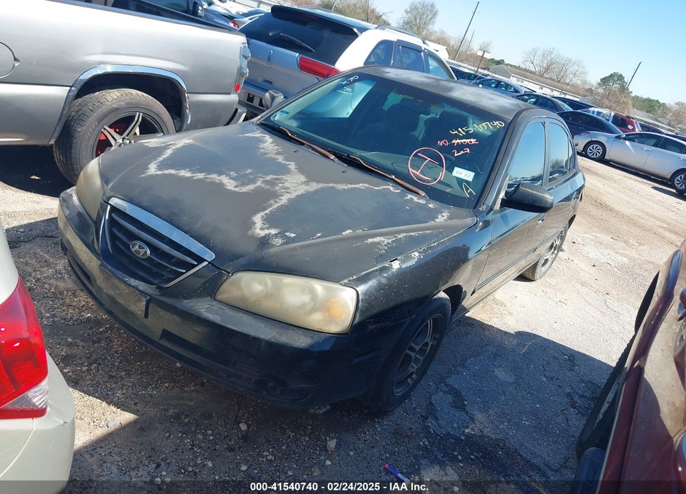 2005 HYUNDAI ELANTRA GLS/GT VIN: KMHDN46D25U177276