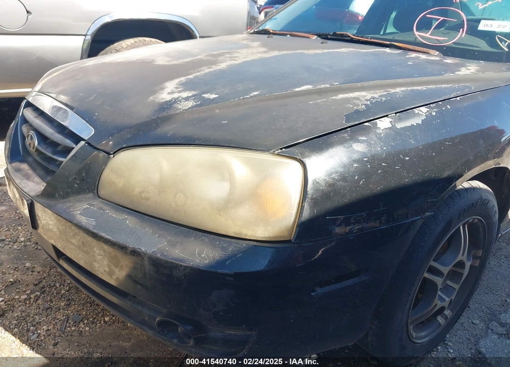 2005 HYUNDAI ELANTRA GLS/GT VIN: KMHDN46D25U177276