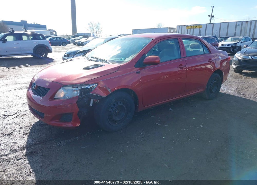 2009 TOYOTA COROLLA VIN: 2T1BU40E69C162055