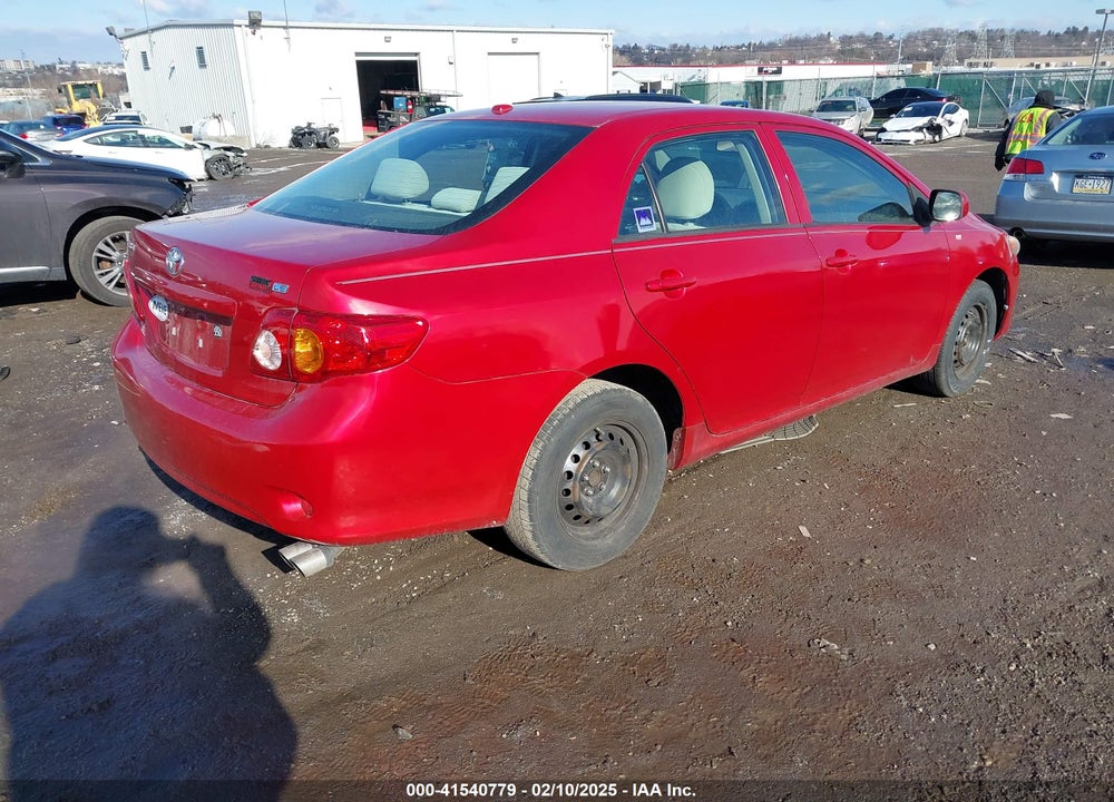 2009 TOYOTA COROLLA VIN: 2T1BU40E69C162055