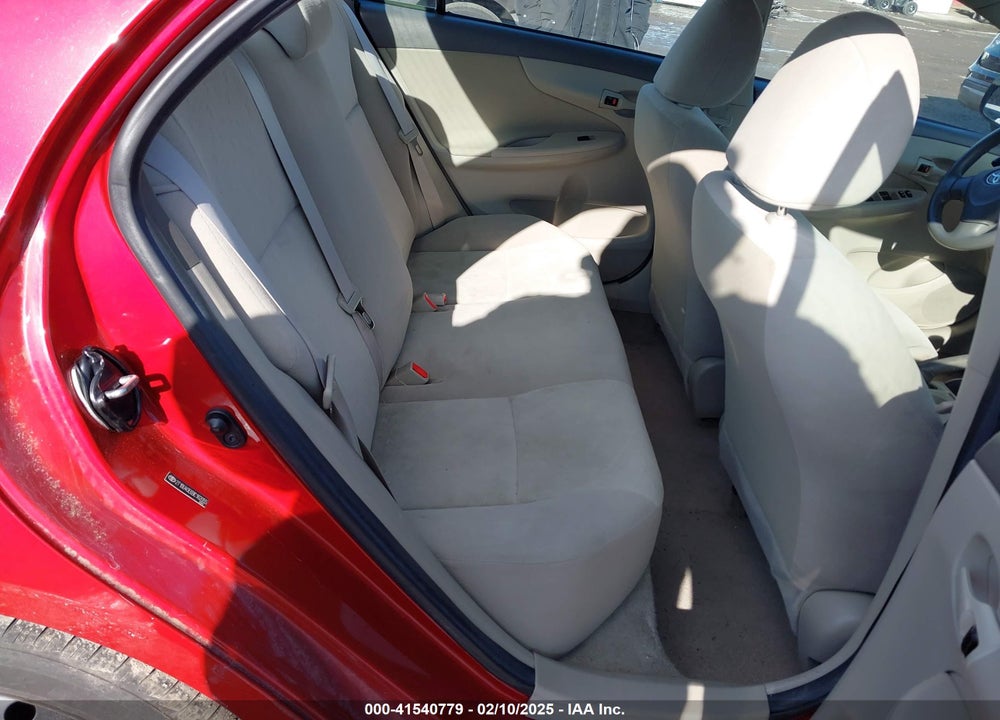 2009 TOYOTA COROLLA VIN: 2T1BU40E69C162055