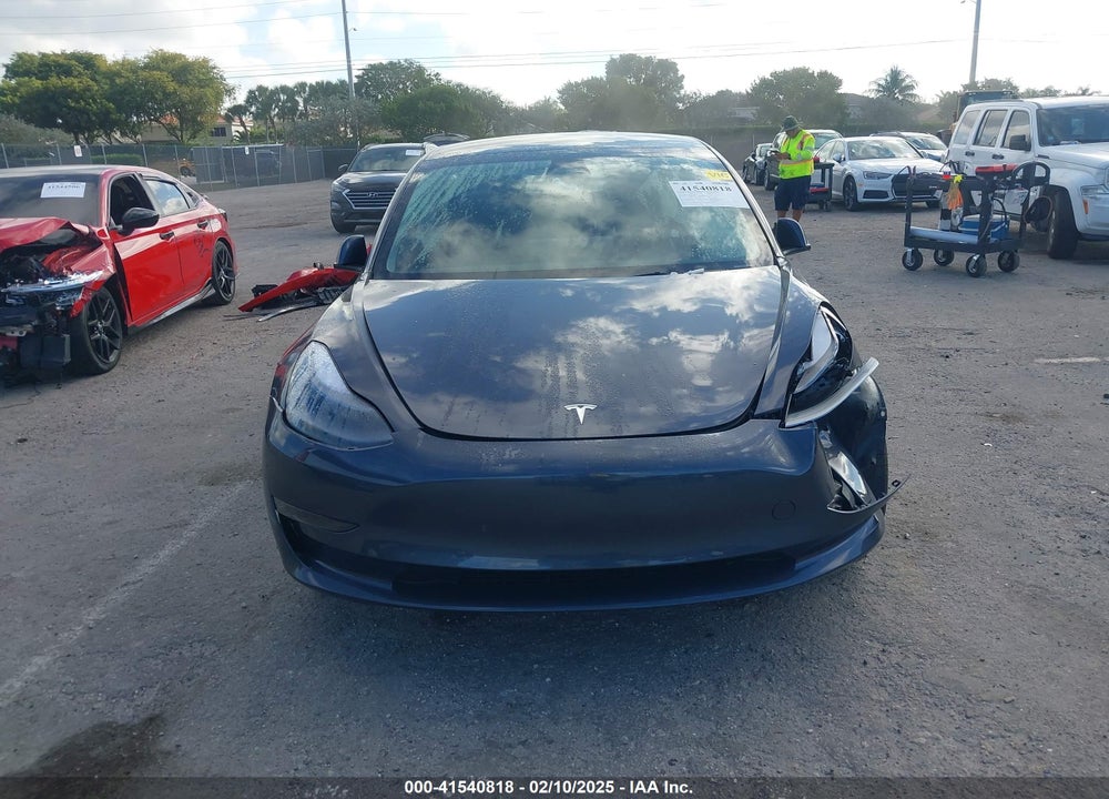 2022 TESLA MODEL 3 REAR-WHEEL DRIVE VIN: 5YJ3E1EA1NF338196