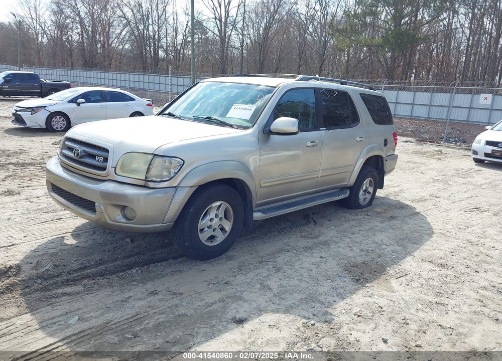 2004 TOYOTA SEQUOIA SR5 V8 VIN: 5TDZT34A34S219119