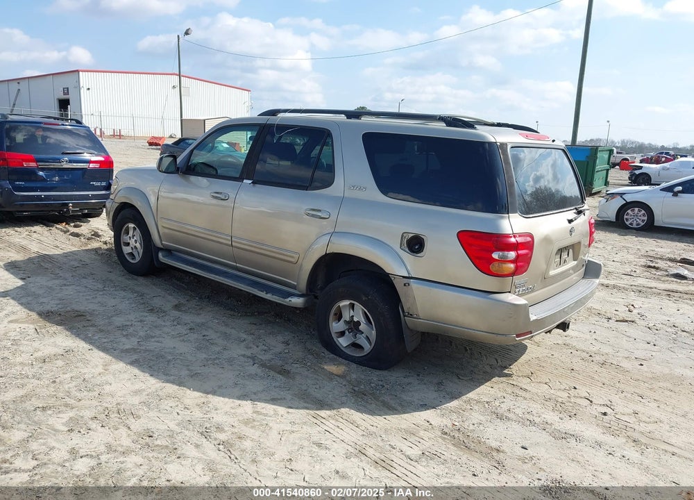 2004 TOYOTA SEQUOIA SR5 V8 VIN: 5TDZT34A34S219119
