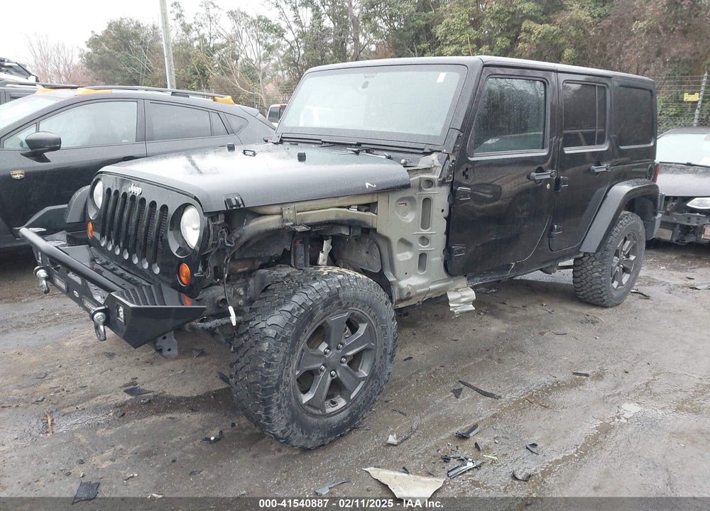 2012 JEEP WRANGLER UNLIMITED RUBICON VIN: 1C4BJWFG1CL157889