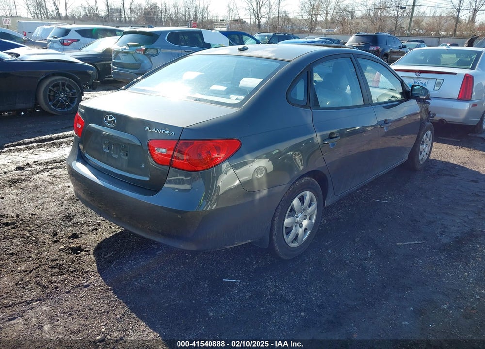 2007 HYUNDAI ELANTRA GLS/LIMITED/SE VIN: KMHDU46D07U128339