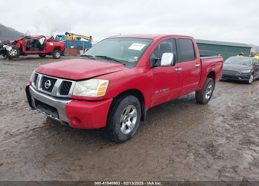 2005 NISSAN TITAN SE VIN: 1N6BA07B75N537467