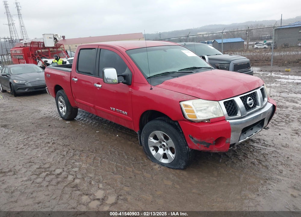 2005 NISSAN TITAN SE VIN: 1N6BA07B75N537467