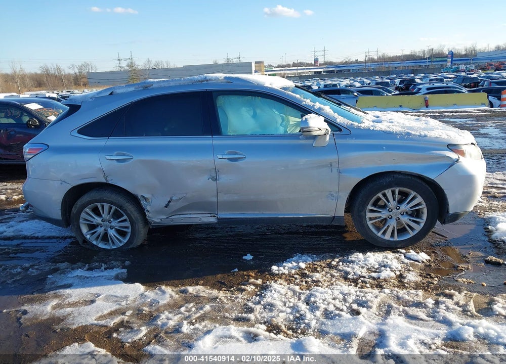 2011 LEXUS RX 450H VIN: JTJBC1BA8B2422002