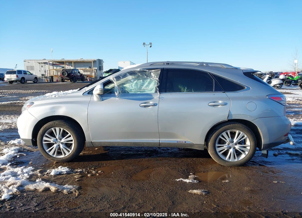2011 LEXUS RX 450H VIN: JTJBC1BA8B2422002