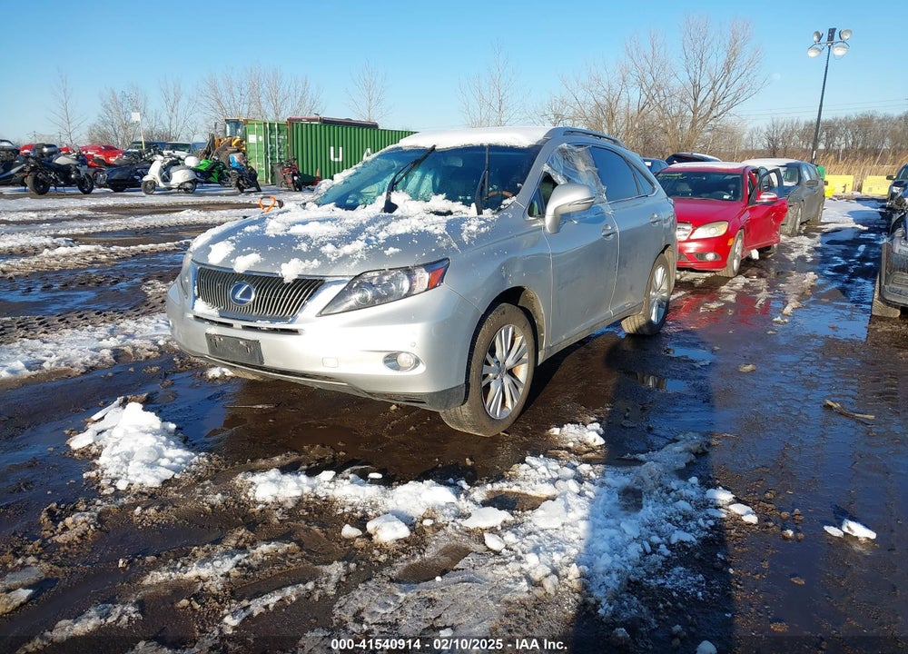 2011 LEXUS RX 450H VIN: JTJBC1BA8B2422002