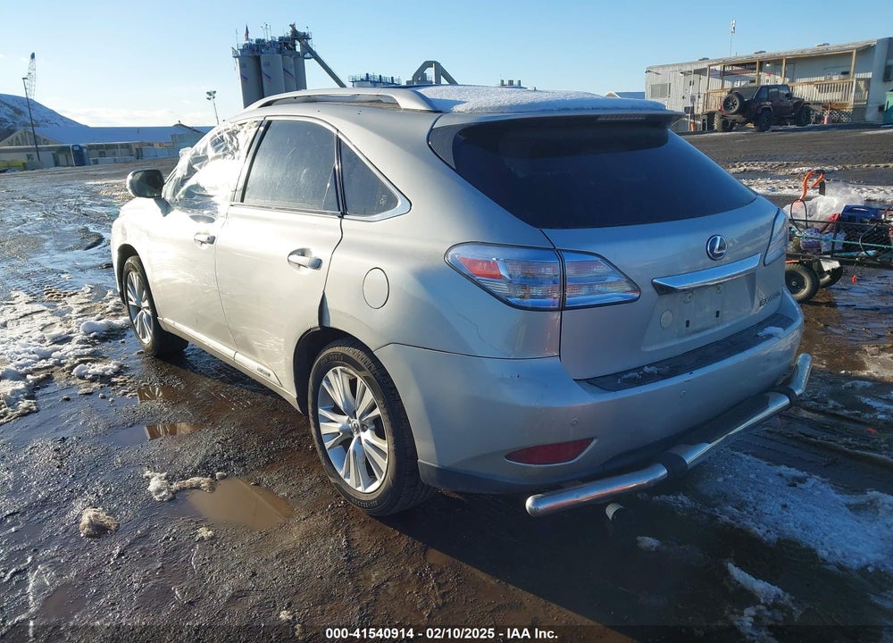 2011 LEXUS RX 450H VIN: JTJBC1BA8B2422002