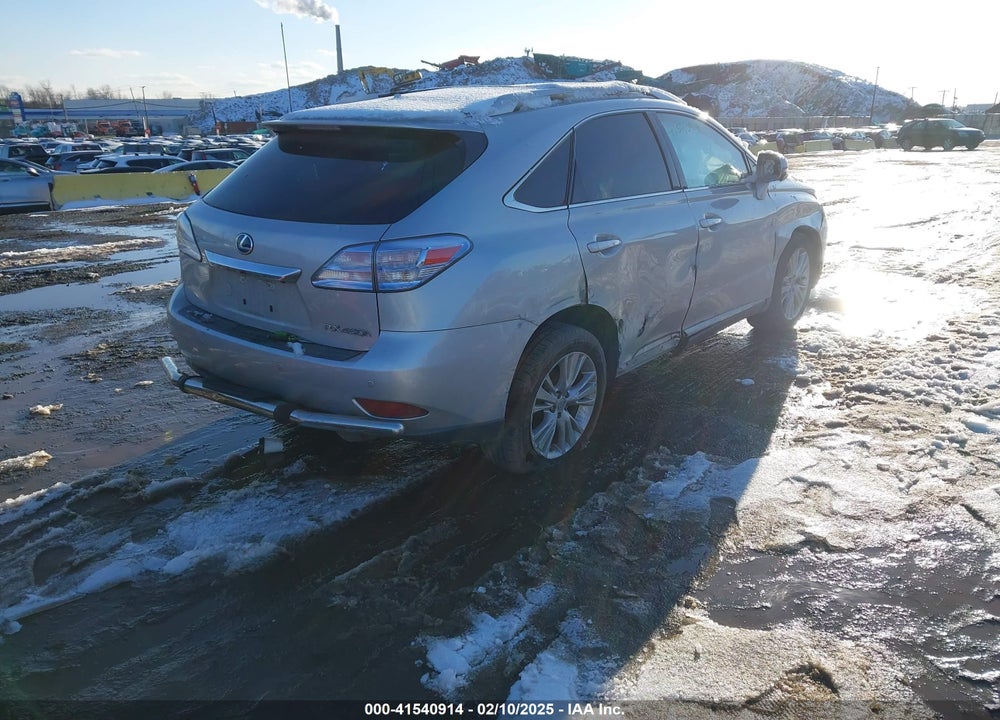 2011 LEXUS RX 450H VIN: JTJBC1BA8B2422002