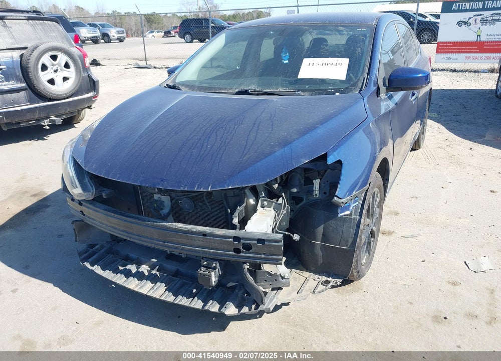 2019 NISSAN SENTRA SV VIN: 3N1AB7AP3KY438168