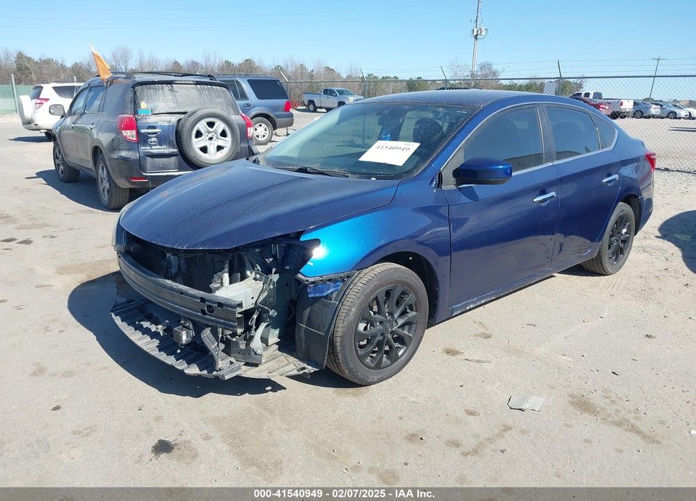 2019 NISSAN SENTRA SV VIN: 3N1AB7AP3KY438168