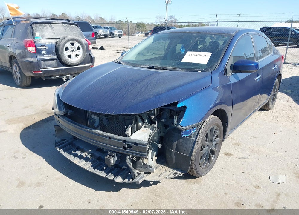 2019 NISSAN SENTRA SV VIN: 3N1AB7AP3KY438168