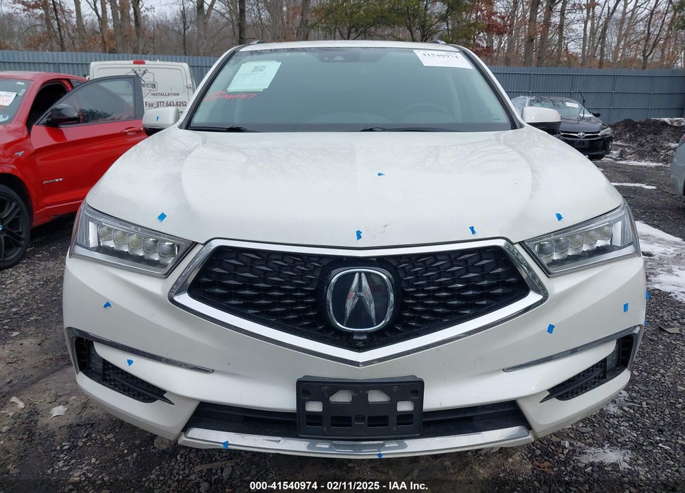 2019 ACURA MDX SPORT HYBRID ADVANCE PACKAGE VIN: 5J8YD7H77KL000596