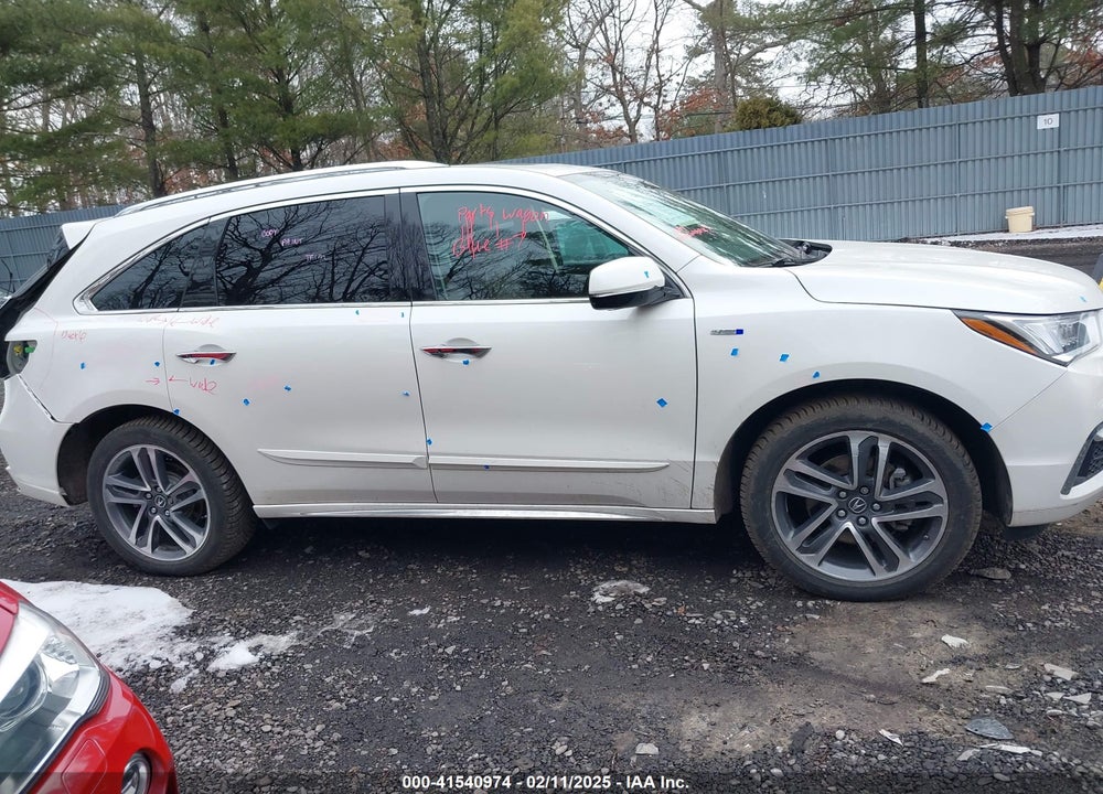 2019 ACURA MDX SPORT HYBRID ADVANCE PACKAGE VIN: 5J8YD7H77KL000596