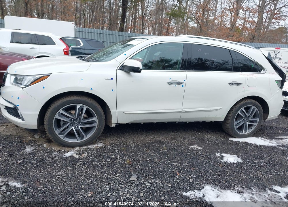 2019 ACURA MDX SPORT HYBRID ADVANCE PACKAGE VIN: 5J8YD7H77KL000596