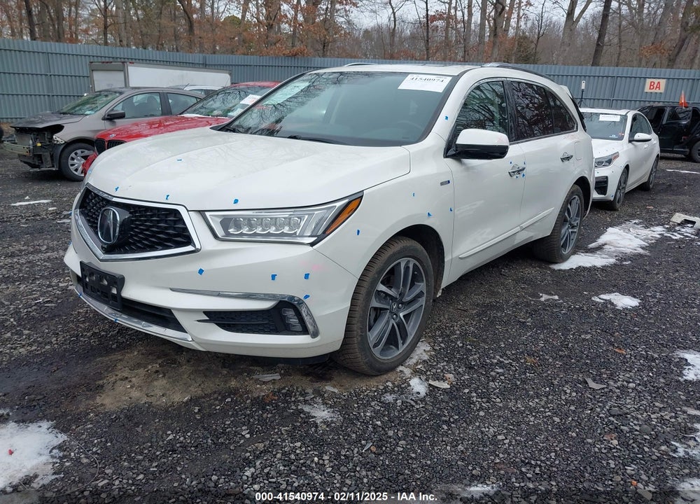 2019 ACURA MDX SPORT HYBRID ADVANCE PACKAGE VIN: 5J8YD7H77KL000596
